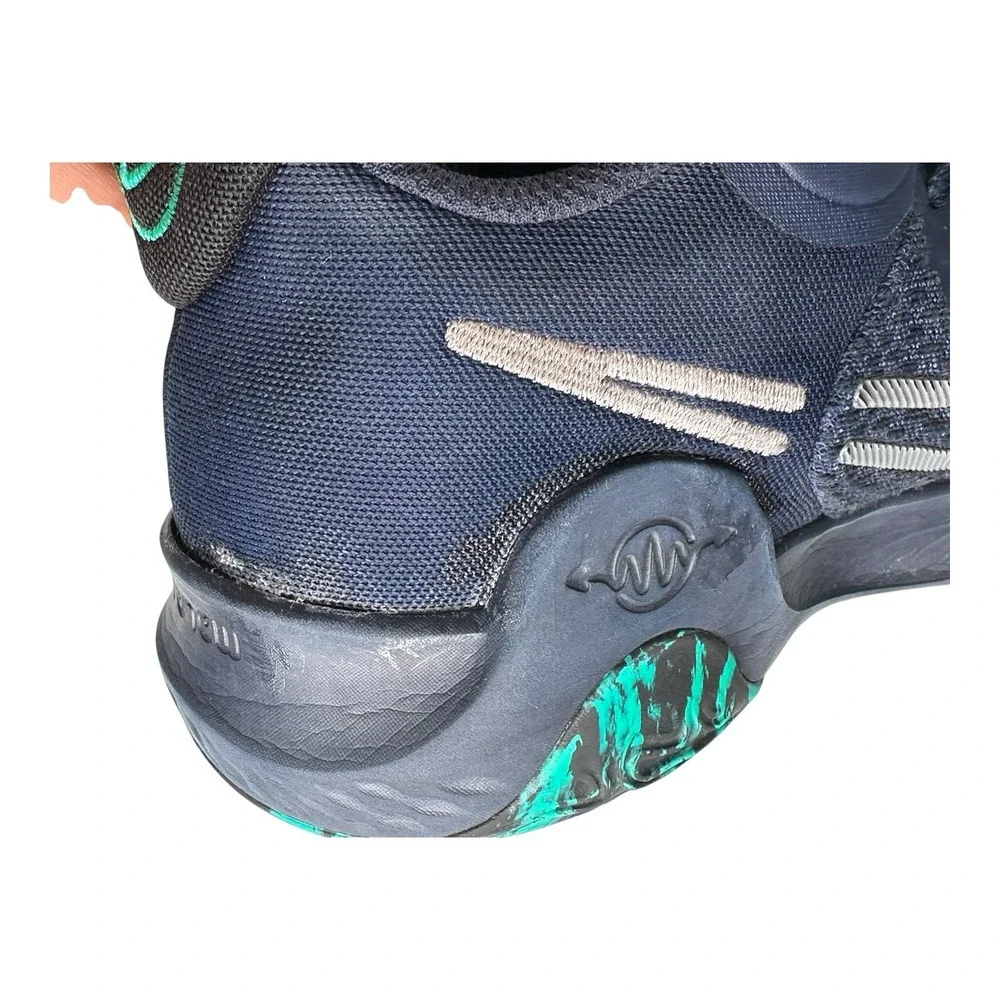 Men's NIKE KD Trey 5 IX Obsidian Blue Emerald Shoes Basketball Trainers‎ US 8.5
